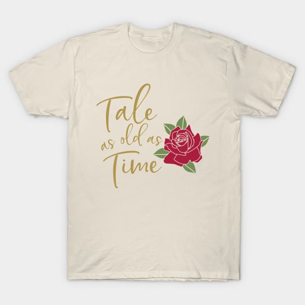 Beauty And The Beast Quote T-Shirt by Fenn